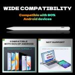 Tablet Stylus Pens for Touch Screens,with High Precision and Magnetic Adsorption, Digital Pen Compatible with Huawei/Samsung/Lenovo/iPhone and Other Android Smartphone and Tablets-Gradient pink