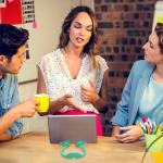 YuCool Stocking Fillers for Teenage Boys Girls Adults Cell Phone Stand 2 Pack Black Thumbs Up Lazy Phone Stand for iPhone Cell Phone Holder for Desk Fun Gifts for Christmas Kids Men Women Wife