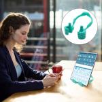 YuCool Stocking Fillers for Teenage Boys Girls Adults Cell Phone Stand 2 Pack Black Thumbs Up Lazy Phone Stand for iPhone Cell Phone Holder for Desk Fun Gifts for Christmas Kids Men Women Wife