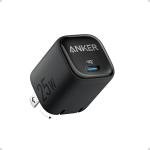 Anker 25W USB C Charger Block, Compact and Foldable, Supports PPS Fast Charging for Galaxy S24/Z Fold/Z Flip/Tab, iPhone 17/16 Series, iPad (Black)
