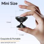 【 2-Pack 】 Magnetic Phone Holder for Car Dashboard【Strong Magnet】iPhone Magnetic Phone Mount for Car Phone Holder 【4 Metal Plate】Cell Phone Holders for Your Car Mount for iPhone 16 Pro Max 15 14 13 12