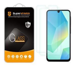 Supershieldz (2 Pack) Designed for Samsung Galaxy A16 5G Tempered Glass Screen Protector, Anti Scratch, Bubble Free