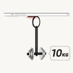 TENOC Phone Grip Sticky 360° Rotation Universal Stand Finger Ring Holder Slim Kickstand for Cell Phone Case, Black