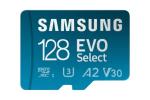 Samsung EVO Select 128GB microSD Card with Adapter