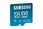 Samsung EVO Select 128GB microSD Card with Adapter