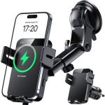 MOKPR 15W Auto Clamping Wireless Car Charger