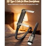 Invisible Charger Cable with Stand and Fast Charging