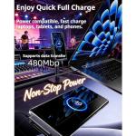 Invisible Charger Cable with Stand and Fast Charging