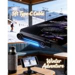 Invisible Charger Cable with Stand and Fast Charging