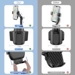 Cup Phone Mount for Car - Adjustable Cradle Holder