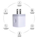GiGreen Dual Port USB Wall Charger 3 Pack