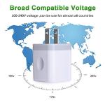GiGreen Dual Port USB Wall Charger 3 Pack