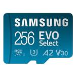 Samsung EVO Select 256GB microSD Card with Adapter