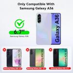 LeYi Galaxy A36 5G Phone Case with Kickstand