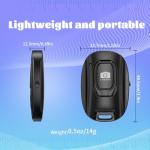 VYVIYON Bluetooth Camera Remote Shutter for Smartphones