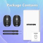 VYVIYON Bluetooth Camera Remote Shutter for Smartphones
