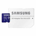 Samsung 512GB PRO Plus microSD Card + Adapter