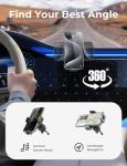 LISEN Car Vent Phone Mount with 360° Rotation
