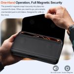 COANJIUO Leather Phone Holster with Card Holder