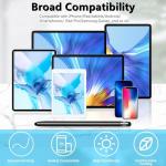 2-Pack 2-in-1 Stylus Pens for Touch Screens