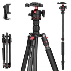 NEEWER Carbon Fiber Tripod Monopod for Smartphones