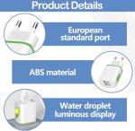 2 Pin USB Shaver Socket Adapter for Phones