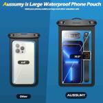 10.5” Waterproof Phone Pouch - 4 Pack