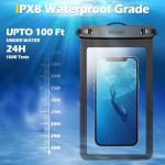 10.5” Waterproof Phone Pouch - 4 Pack