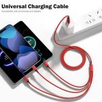 3-in-1 Multi Charger Cable for Smartphones