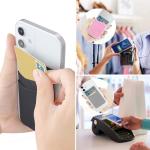 Card Holder Stick-On Wallet for Smartphones - 4 Pack