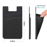 Card Holder Stick-On Wallet for Smartphones - 4 Pack