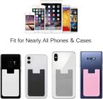 Card Holder Stick-On Wallet for Smartphones - 4 Pack