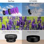 Textiluxe 2-in-1 Clip-On Phone Camera Lens