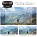 Textiluxe 2-in-1 Clip-On Phone Camera Lens