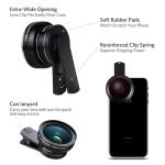 Textiluxe 2-in-1 Clip-On Phone Camera Lens