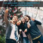 Textiluxe 2-in-1 Clip-On Phone Camera Lens