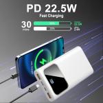 Fast Charging 10000mAh Power Bank with LED Display