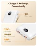 VEGER 20000mAh Portable Power Bank for Phones