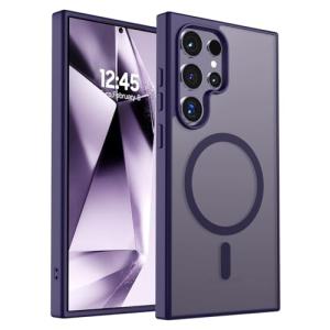 Samsung Galaxy S24 Ultra MagSafe Compatible Case - Dark Purple