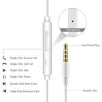 2 Pack Wired Earbuds with Deep Bass and Mic