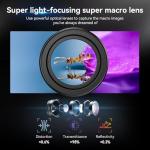 APEXEL ZM100 20X Macro Lens for Smartphones