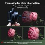 APEXEL ZM100 20X Macro Lens for Smartphones