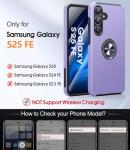 Samsung Galaxy S25 FE Case with Screen Protectors