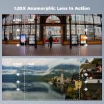 Freewell 1.55x Anamorphic Lens for iPhone & Samsung