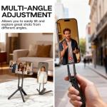 Senbos Magnetic Phone Tripod with Carabiner Stand