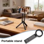 Senbos Magnetic Phone Tripod with Carabiner Stand