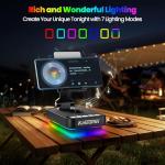 4-in-1 Phone Stand with Bluetooth Speaker & Power Bank