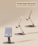 Adjustable Aluminum Phone Stand for iPhone and Android
