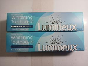 Lumineux Enamel-Safe Teeth Whitening Toothpaste 2-Pack