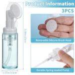 3-Pack Foaming Pump Dispenser for Cleanser & Soap
